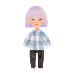 Комплект одежды для кукол Sweet Sisters: клетчатая рубашка (35 см) цена и информация | Игрушки для девочек | kaup24.ee