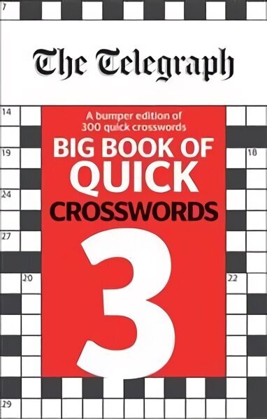 Telegraph Big Book of Quick Crosswords 3 hind ja info | Tervislik eluviis ja toitumine | kaup24.ee