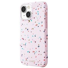 Telefoniümbris Uniq etui Coehl Terrazzo iPhone 13 6,1", roosa hind ja info | Telefoni kaaned, ümbrised | kaup24.ee