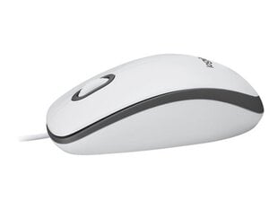 Мышь LOGITECH M100, белая, USB цена и информация | Мыши | kaup24.ee