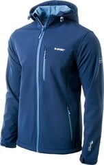 Мужская куртка Hi-Tec Softshell Caen, синяя цена и информация | Мужские куртки | kaup24.ee