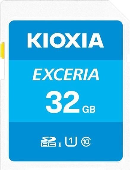 Kioxia LNEX1L032GG4 SDXC 32GB UHS-I/LNEX1L032GG4 hind ja info | Fotoaparaatide mälukaardid | kaup24.ee