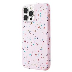 Telefoniümbris Uniq etui Coehl Terrazzo iPhone 13 Pro / 13 6,1", roosa цена и информация | Чехлы для телефонов | kaup24.ee