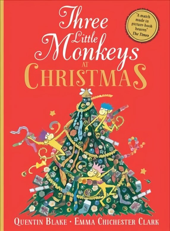 Three Little Monkeys at Christmas hind ja info | Väikelaste raamatud | kaup24.ee