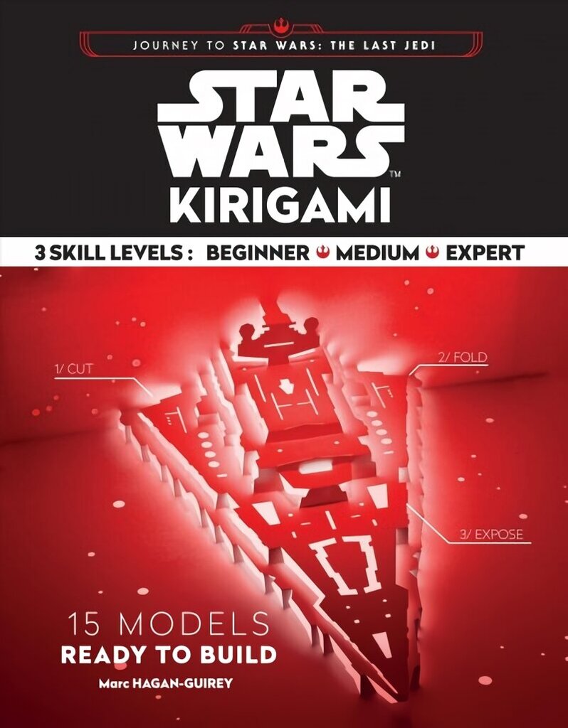 Star Wars Kirigami: 15 Cut and Fold Ships from Across the Galaxy hind ja info | Kunstiraamatud | kaup24.ee