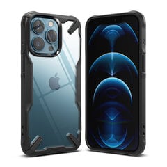 Telefoniümbris Ringke Fusion X durable PC Case with Tpu Bumper for iPhone 13 Pro Max, must hind ja info | Telefoni kaaned, ümbrised | kaup24.ee