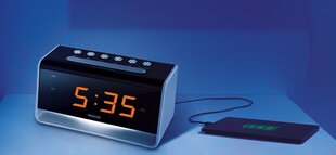 Радио - будильник Sencor SDC 4400W (35048704), черный/белый цена и информация | Радиоприемники и будильники | kaup24.ee