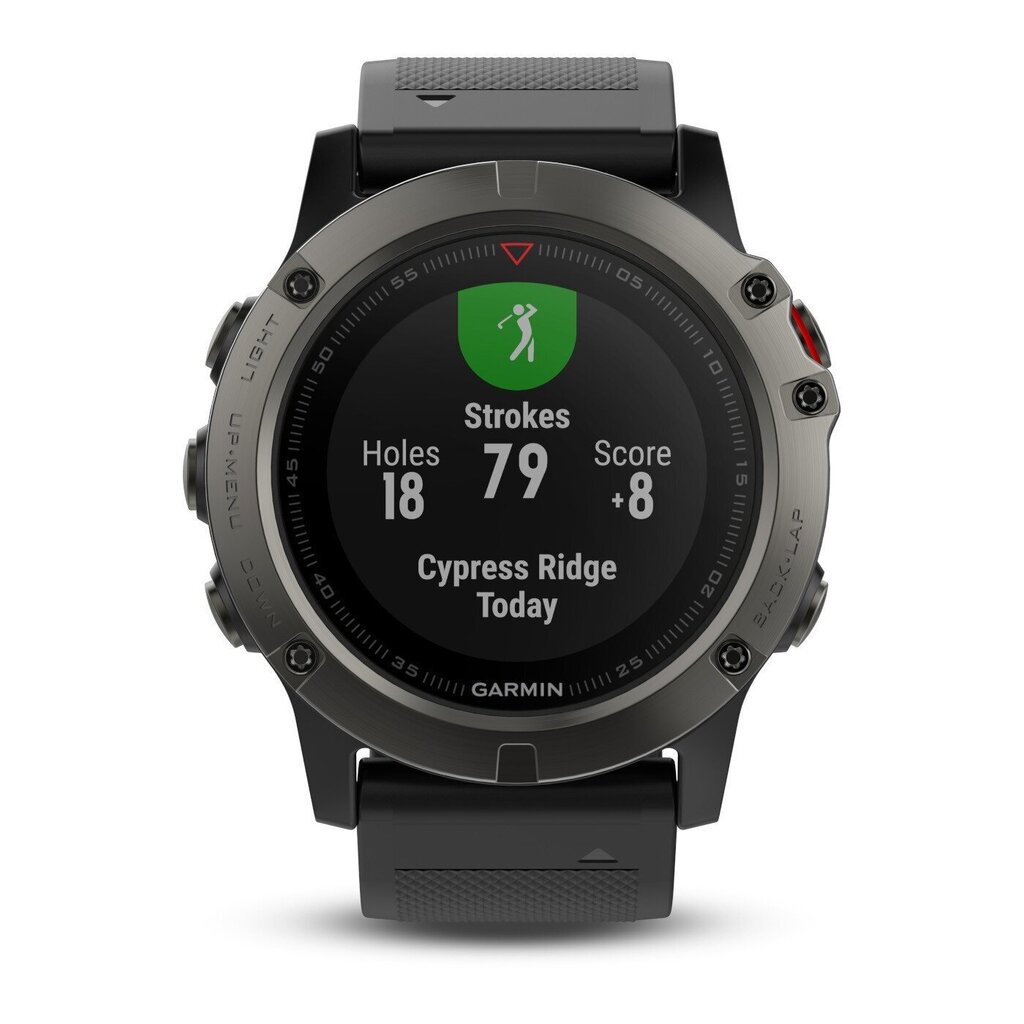 Garmin fēnix® 5X Slate Gray Sapphire/Black hind ja info | Nutikellad (smartwatch) | kaup24.ee