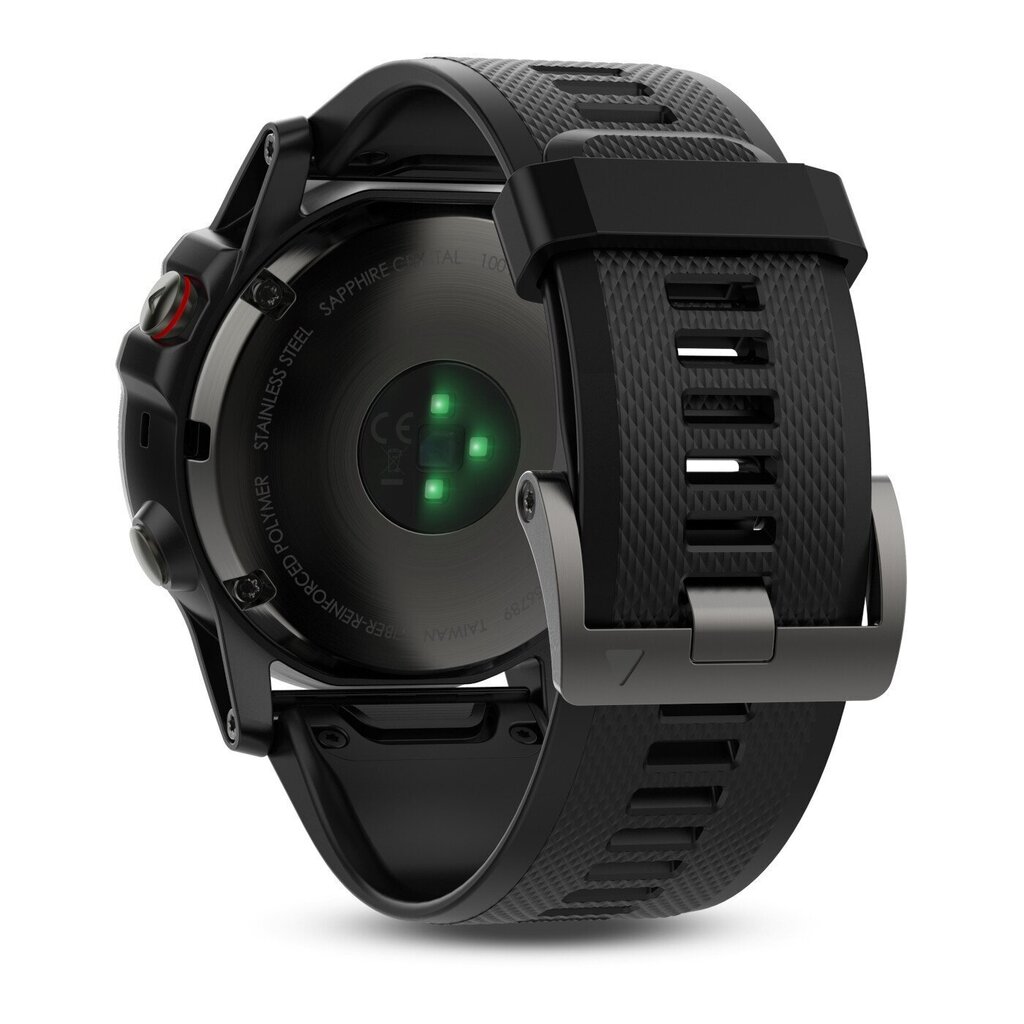 Garmin Fenix 5X Sapphire, must hind ja info | Nutikellad (smartwatch) | kaup24.ee