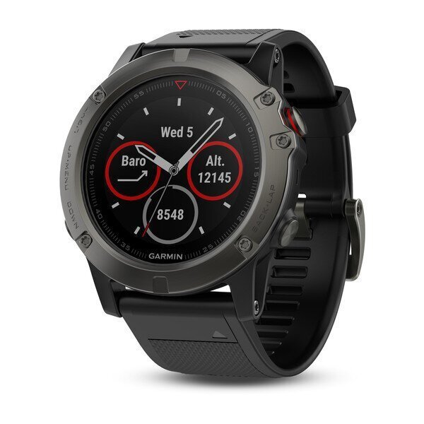 Garmin fēnix® 5X Slate Gray Sapphire/Black hind ja info | Nutikellad (smartwatch) | kaup24.ee