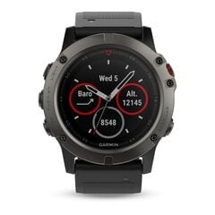 Garmin fēnix® 5X Slate Gray Sapphire/Black цена и информация | Смарт-часы (smartwatch) | kaup24.ee