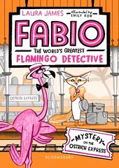 Fabio The World's Greatest Flamingo Detective: Mystery on the Ostrich Express hind ja info | Noortekirjandus | kaup24.ee