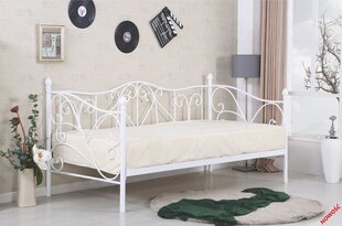 Кровать Halmar Sumatra 90x200 cм, белый цвет цена и информация | Кровати | kaup24.ee