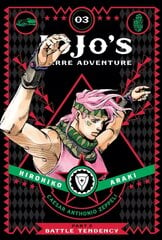JoJo's Bizarre Adventure: Part 2--Battle Tendency, Vol. 3: Battle Tendency 3, Part 2, Battle Tendency цена и информация | Фантастика, фэнтези | kaup24.ee