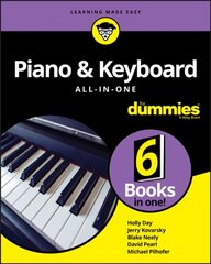 Piano & Keyboard All-in-One For Dummies 2nd Edition hind ja info | Kunstiraamatud | kaup24.ee