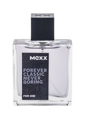 Meeste tualettvesi Mexx Forever Classic Never Boring EDT, 50 ml hind ja info | Meeste parfüümid | kaup24.ee