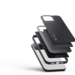 Telefoniümbris Dux Ducis Fino case cover made of nylon material iPhone 14 Pro Max, must hind ja info | Telefoni kaaned, ümbrised | kaup24.ee