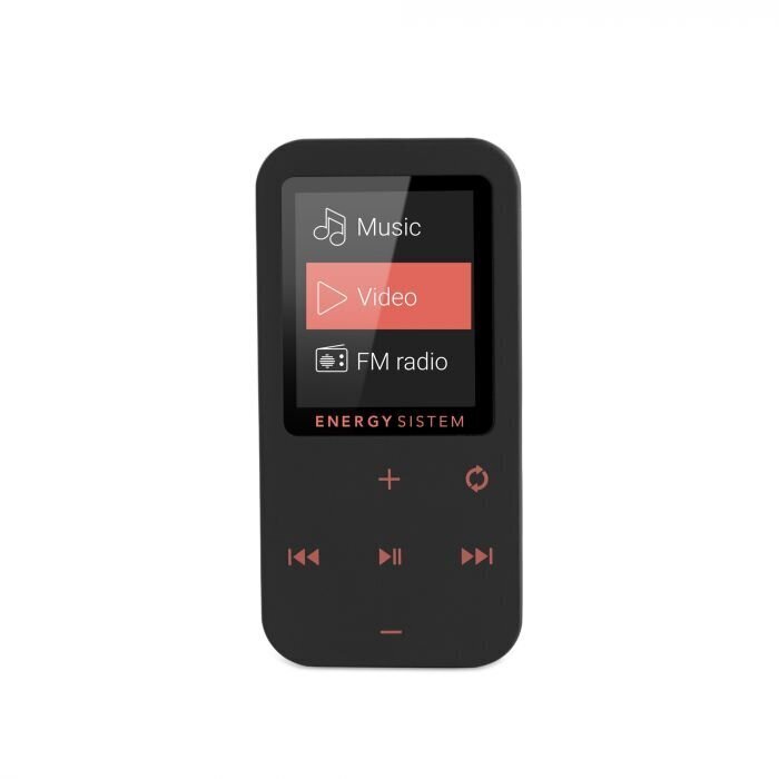MP4-mängija Energy Sistem Touch, Punane/Must hind ja info | MP3-mängijad, MP4-mängijad | kaup24.ee