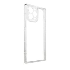 Telefoniümbris Square Clear Case for iPhone 12 Pro Max transparent gel cover, läbipaistev hind ja info | Telefoni kaaned, ümbrised | kaup24.ee