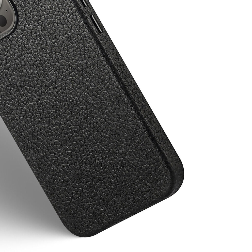 Telefoniümbris Dux Ducis Roma leather case for iPhone 13 Pro elegant genuine leather, must цена и информация | Telefoni kaaned, ümbrised | kaup24.ee