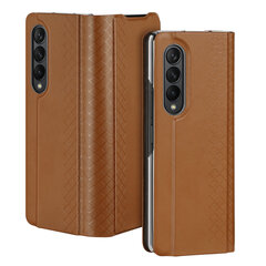 Telefoniümbris Dux Ducis Bril case for Samsung Galaxy Z Fold4 with a flip wallet stand, pruun цена и информация | Чехлы для телефонов | kaup24.ee