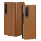 Telefoniümbris Dux Ducis Bril case for Samsung Galaxy Z Fold4 with a flip wallet stand, pruun hind ja info | Telefoni kaaned, ümbrised | kaup24.ee