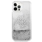 Telefoniümbris Guess iPhone 12 Pro Max 6,7" srebrny/silver hardcase 4G Big Liquid Glitter, hõbe hind ja info | Telefoni kaaned, ümbrised | kaup24.ee