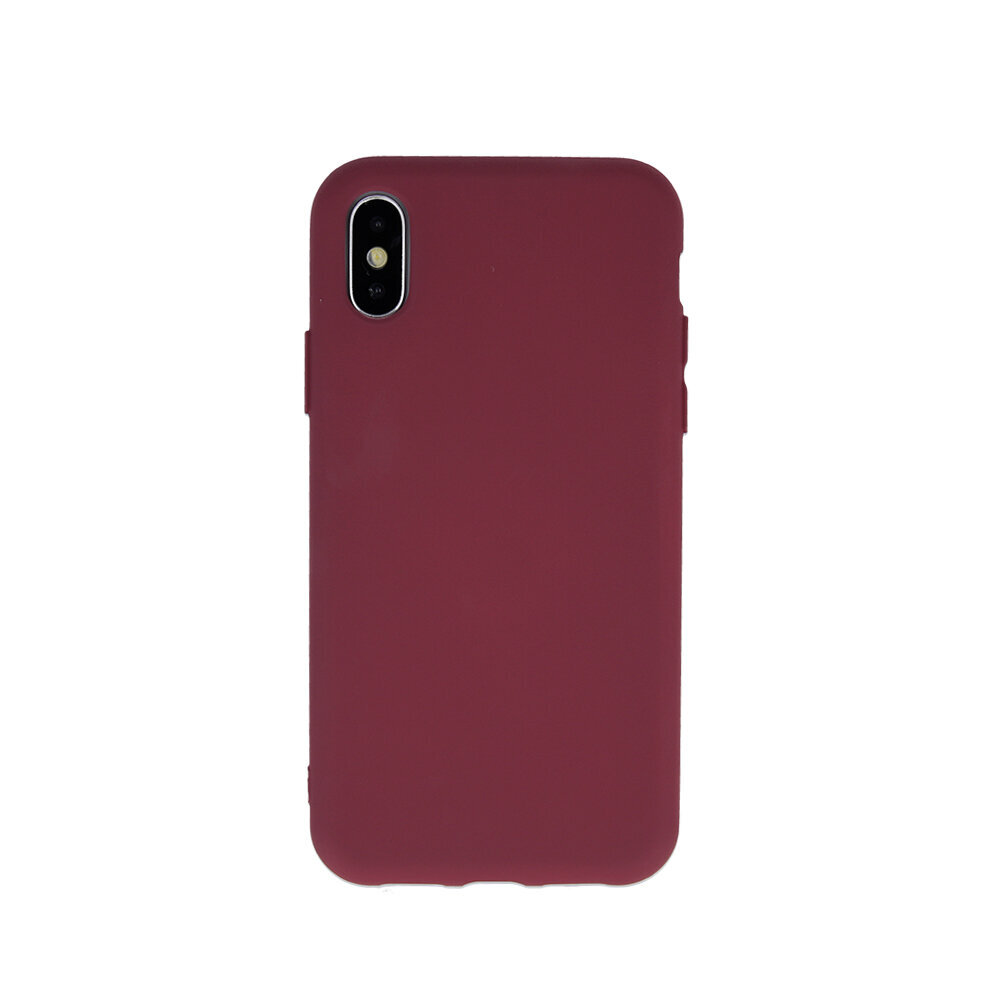 Telefoniümbris Silicon case for Samsung Galaxy A52 4G / A52 5G / A52S 5G, punane hind ja info | Telefoni kaaned, ümbrised | kaup24.ee