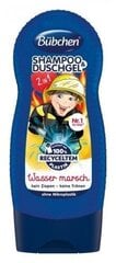 Шампунь и гель для душа Bübchen Kinder Shampoo & Duschgel Wasser marsch, 230 мл цена и информация | Косметика для мам и детей | kaup24.ee