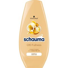 Palsam õhukestele ja rabedatele juustele koensüümiga Schauma Q10 Fullness, 250ml hind ja info | Juuksepalsamid | kaup24.ee