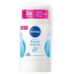 Pulkdeodorant Nivea Fresh Natural, 50 ml hind ja info | Deodorandid | kaup24.ee