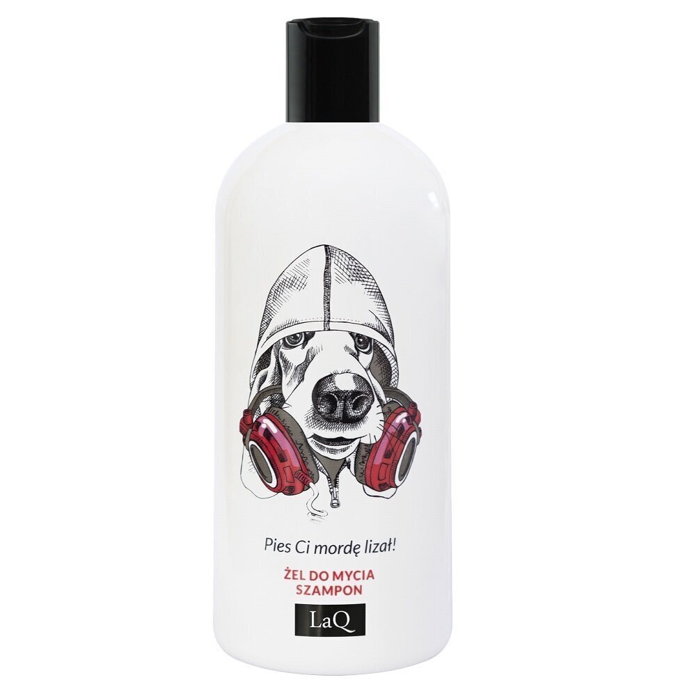 Dušigeel ja šampoon Laq Dog 2in1, 300 ml цена и информация | Šampoonid | kaup24.ee