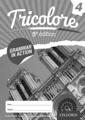 Tricolore Grammar in Action 4 (8 Pack): With all you need to know for your 2021 assessments 5th Revised edition цена и информация | Книги для подростков и молодежи | kaup24.ee