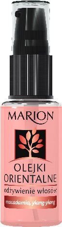 Juukseõli Marion Oriental Oils Macadamia and Ylang-ylang hair oil, 30 ml hind ja info | Maskid, õlid, seerumid | kaup24.ee