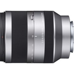 Sony E 18-200мм f/3.5-6.3 OSS объектив, серебристый цена и информация | Объективы | kaup24.ee