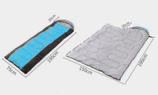 Magamiskott Origin Outdoors Suvine, ühekordne, sinine, hall hind ja info | Magamiskotid | kaup24.ee