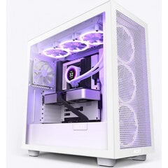 NZXT H7 Flow Black Mid Tower. цена и информация | Корпус Cooler Master для ПК Elite 500 Midi | kaup24.ee