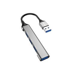 Dudao HUB 4in1 USB-A - 4x USB-A (3 x USB2.0 / USB3.0) 6.3см (A16B) цена и информация | Адаптеры и USB-hub | kaup24.ee