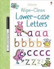 Wipe-clean Lower-case Letters цена и информация | Книги для малышей | kaup24.ee