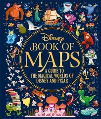 Disney Book of Maps: A Guide to the Magical Worlds of Disney and Pixar цена и информация | Книги для подростков и молодежи | kaup24.ee