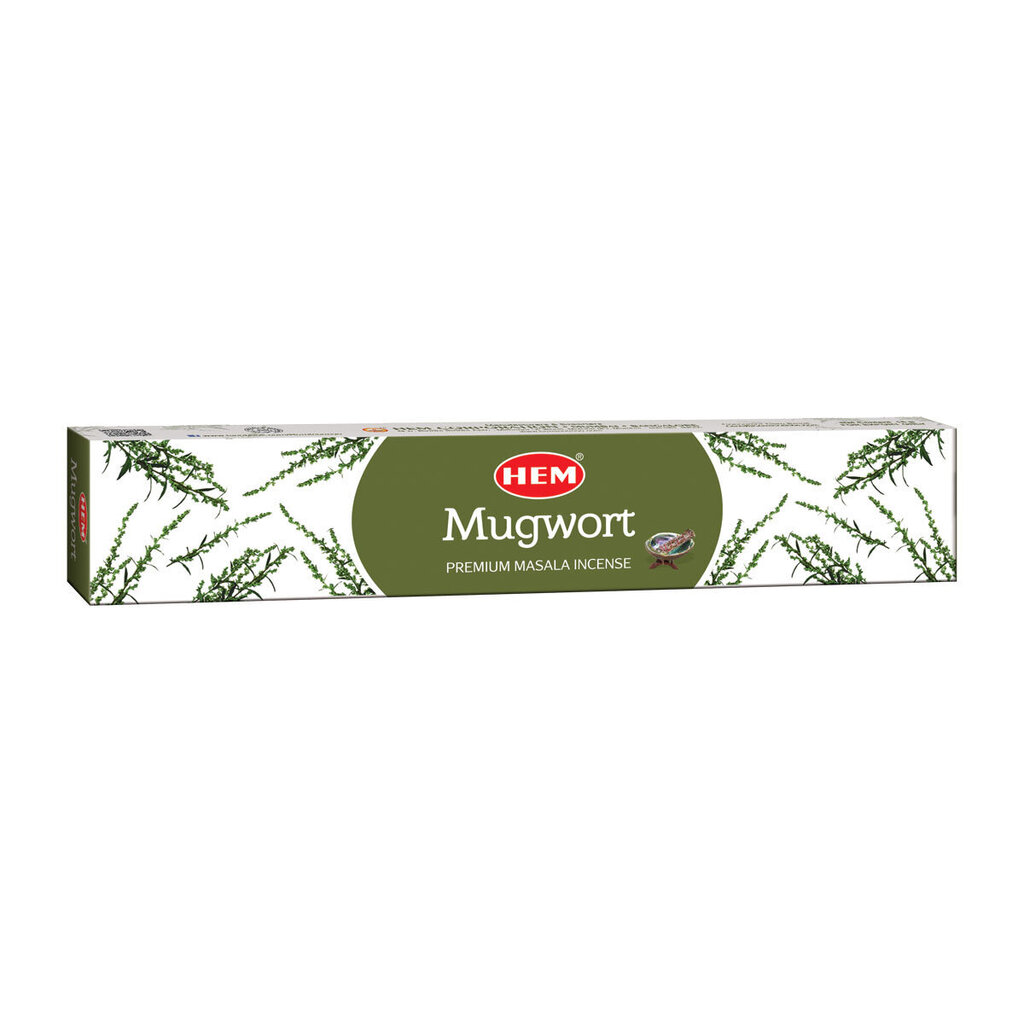 Viirukipulgad Hem Masala Mugwort 15g, üks kast, 10vnt цена и информация | Kodulõhnastajad | kaup24.ee