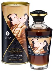 Soojendav afrodisiaakumõli Shunga Creamy Love Latte, 100 ml hind ja info | Massaažiõlid | kaup24.ee