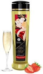 Massaažiõli Shunga Romance Sparkling Strawberry Wine, 240 ml hind ja info | Massaažiõlid | kaup24.ee