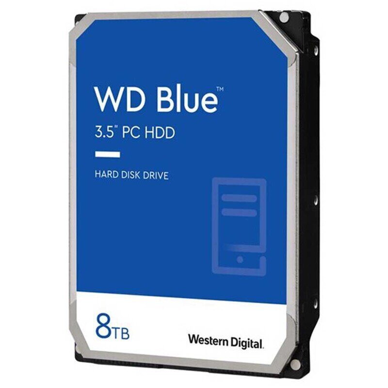 WD Blue WD80EAZZ цена и информация | Sisemised kõvakettad (HDD, SSD, Hybrid) | kaup24.ee