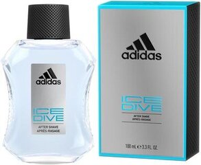 Raseerimisjärgne losjoon Adidas Ice Dive 100 ml цена и информация | Косметика и средства для бритья | kaup24.ee