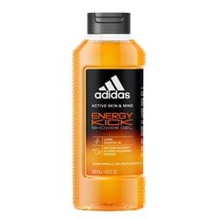 Dušigeel Adidas Energy Kick, 400 ml hind ja info | Adidas Kehahooldustooted | kaup24.ee