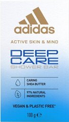 Твердый гель для душа Adidas Deep Care, 100 г цена и информация | Масла, гели для душа | kaup24.ee