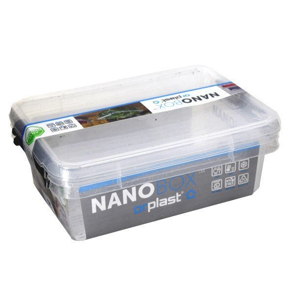 NanoBox toidu hoiu- ja külmutuskonteinerite komplekt, 2 tk hind ja info | Toidu säilitusnõud | kaup24.ee