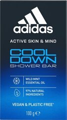 Твердый гель для душа Adidas Cool Down, 100 г цена и информация | Масла, гели для душа | kaup24.ee