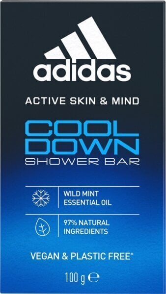 Tahke dušigeel Adidas Cool Down, 100 g цена и информация | Dušigeelid, õlid | kaup24.ee